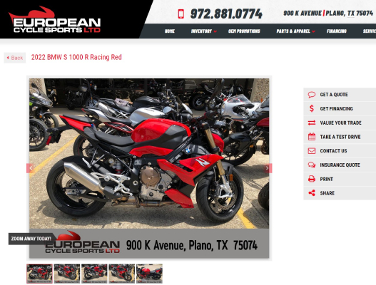 Sell my motorcycle online fast